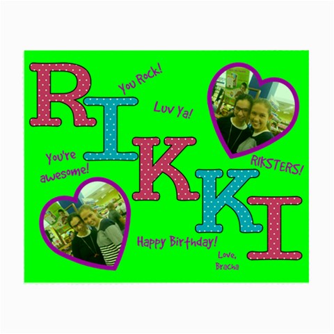 Rikki Bday By Kornie Front