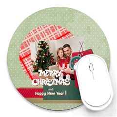 xmas - Round Mousepad