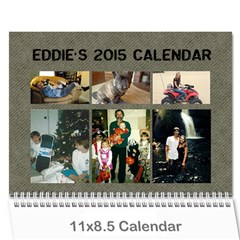 Eddies 2015 Calendar - Wall Calendar 11  x 8.5  (12-Months)