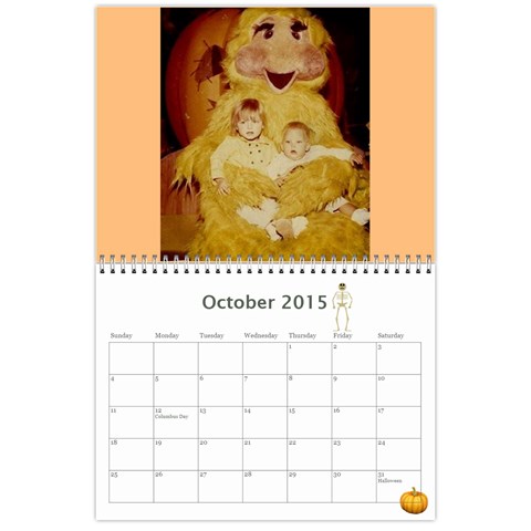 Eddies 2015 Calendar By Katy Oct 2015