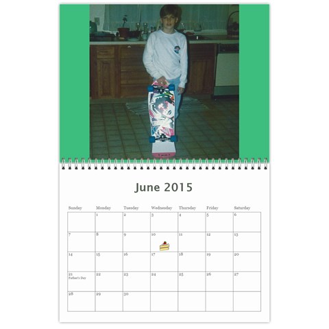 Eddies 2015 Calendar By Katy Jun 2015