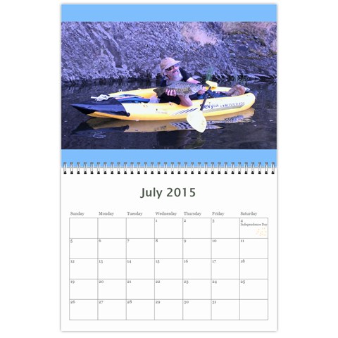 Eddies 2015 Calendar By Katy Jul 2015