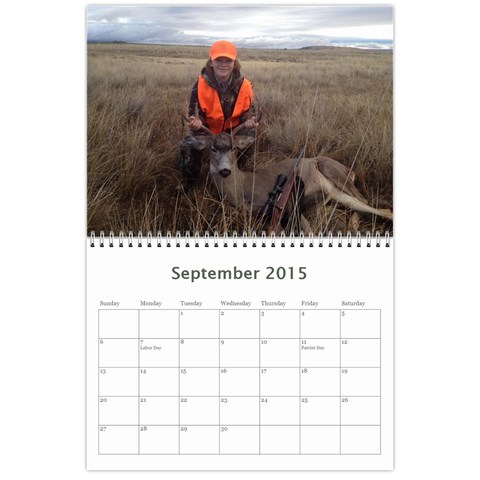 Eddies 2015 Calendar By Katy Sep 2015