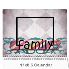 calendar 2025 - Wall Calendar 11  x 8.5  (12-Months)