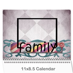 calendar 2024 - Wall Calendar 11  x 8.5  (12-Months)