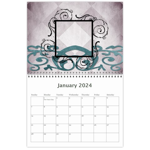 Calendar 2024 By Amanda Bunn Jan 2024