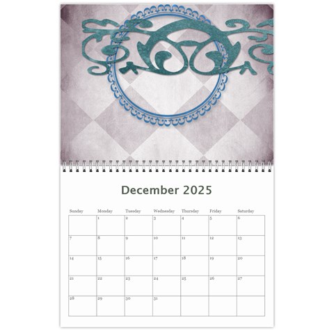 Calendar 2025 By Amanda Bunn Dec 2025