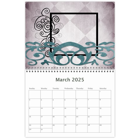 Calendar 2025 By Amanda Bunn Mar 2025