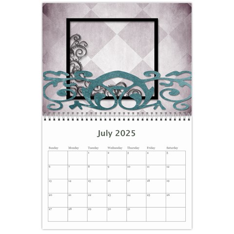 Calendar 2025 By Amanda Bunn Jul 2025