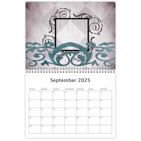 Calendar 2025 By Amanda Bunn Sep 2025