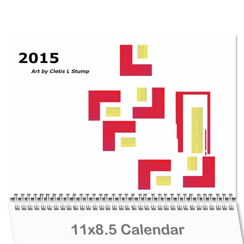 Art Calendar By Cletis Stump Cover