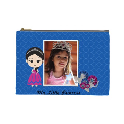 Cosmetic Bag (l): My Little Princess By Jennyl Front
