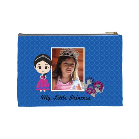 Cosmetic Bag (l): My Little Princess By Jennyl Back