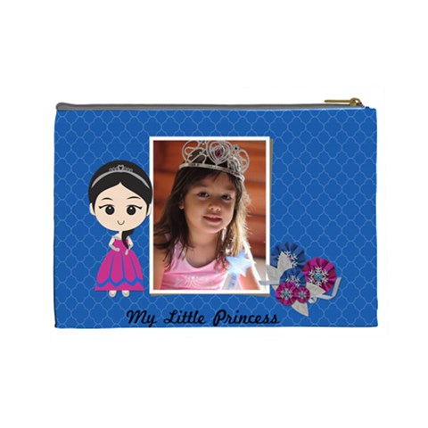 Cosmetic Bag (l): My Little Princess By Jennyl Back