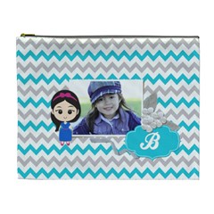 Cosmetic Bag (XL):  Little Girl