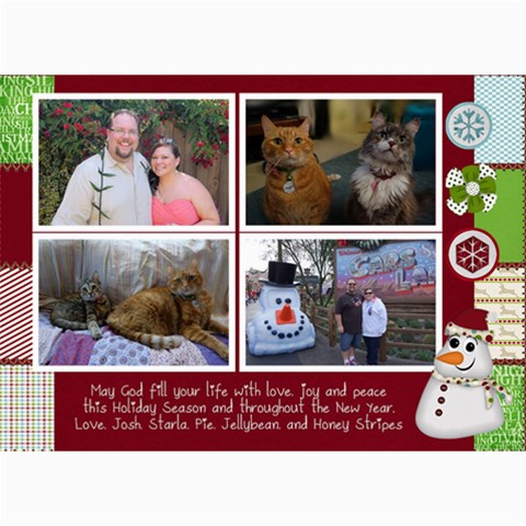 Xmas Card 14 By Starla Smith 7 x5  Photo Card - 10