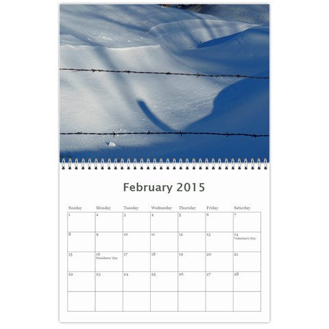Calendar 2015 By Wild Thing Feb 2015