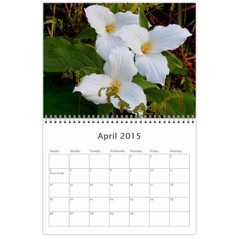 Calendar 2015 By Wild Thing Apr 2015