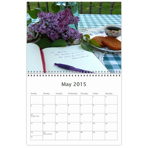 Calendar 2015 By Wild Thing May 2015