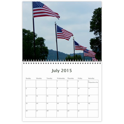 Calendar 2015 By Wild Thing Jul 2015