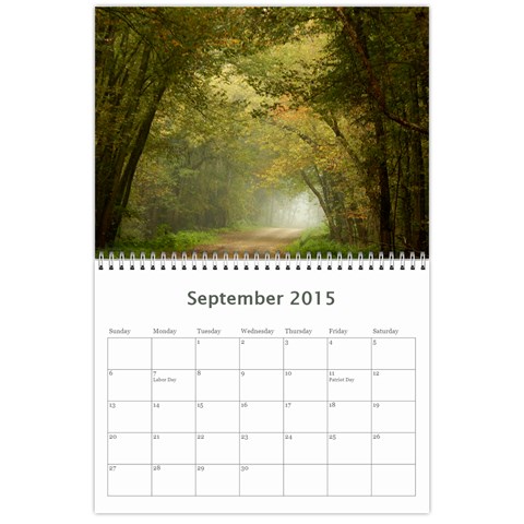 Calendar 2015 By Wild Thing Sep 2015