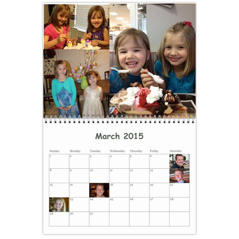 Calendar L 2015 By Roxanne Klingler Mar 2015