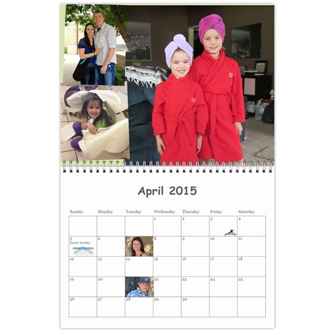 Calendar L 2015 By Roxanne Klingler Apr 2015