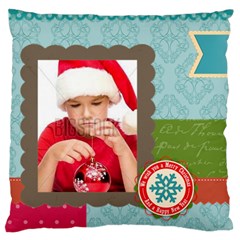 xmas - Large Cushion Case (Two Sides)