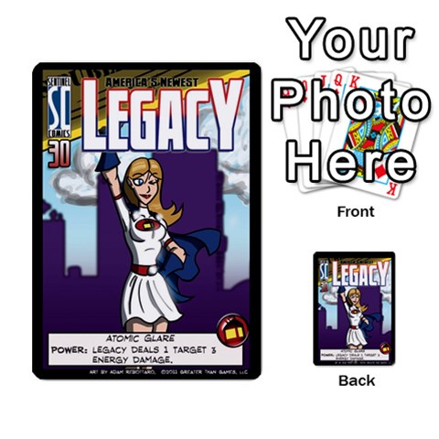 Sentinels 54 Card Promos By Sasha Front 1