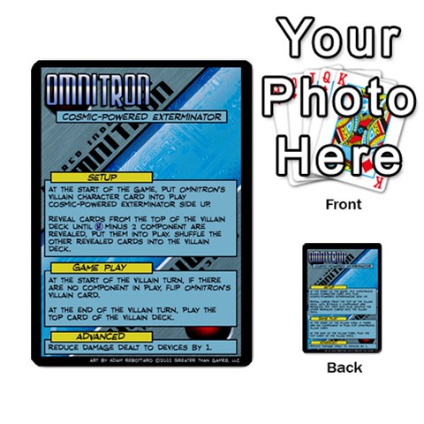 Sentinels 54 Card Promos By Sasha Front 53