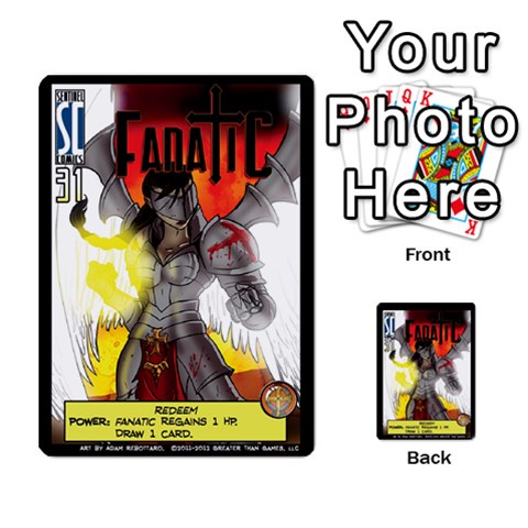 Sentinels 54 Card Promos By Sasha Front 12