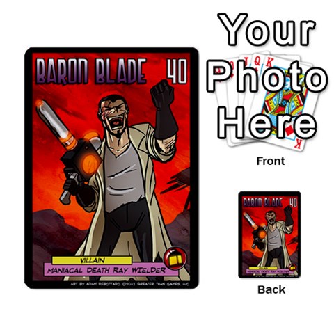 Sentinels 54 Card Promos By Sasha Back 14