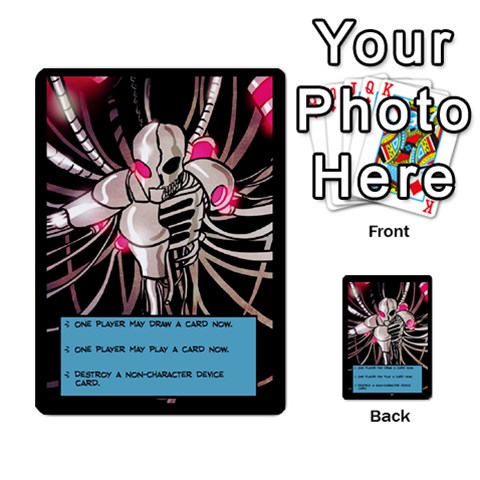 Sentinels 54 Card Promos By Sasha Back 30