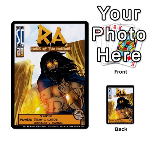 Sentinels 54 Card Promos By Sasha Front 36