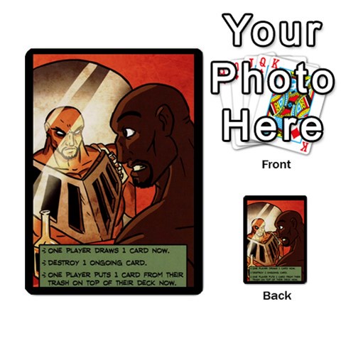 Sentinels 54 Card Promos By Sasha Back 48