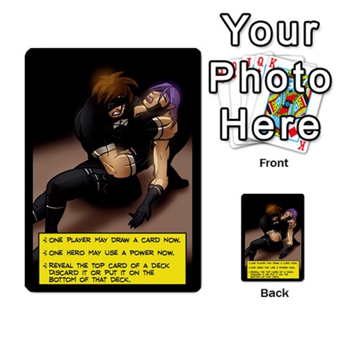 Sentinels 54 Card Promos By Sasha Back 49