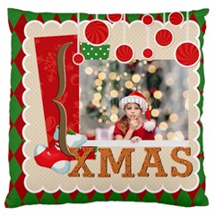 xmas - Large Cushion Case (Two Sides)