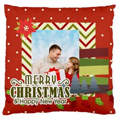 xmas - Large Cushion Case (One Side)