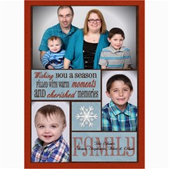 Shaw Xmas Card 2014 - 5  x 7  Photo Cards