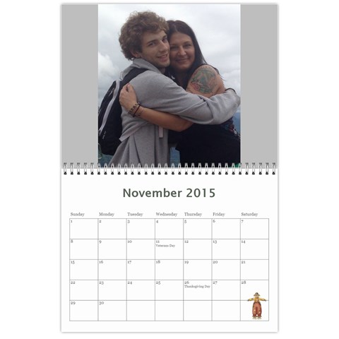 Laylas 2015 Calendar By Katy Nov 2015
