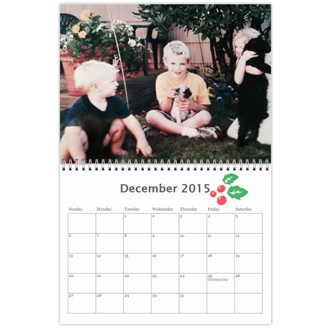 Laylas 2015 Calendar By Katy Dec 2015