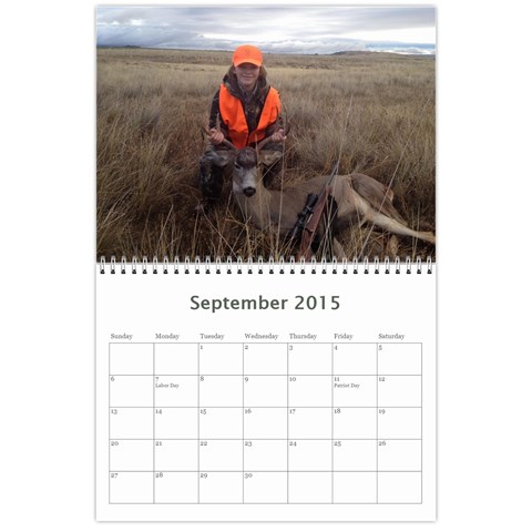 Laylas 2015 Calendar By Katy Sep 2015