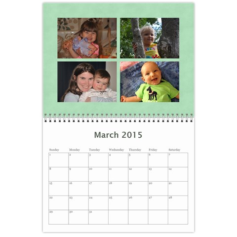 Popa & Hoi s 2015 Work Calendars By Becky Mar 2015