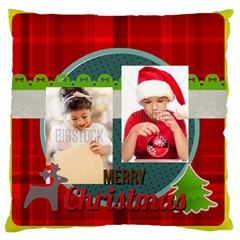 xmas - Large Cushion Case (Two Sides)