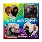 tatty and mommy anniversary - Face Towel