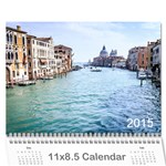 Calendar2015_2 - Wall Calendar 11  x 8.5  (12-Months)