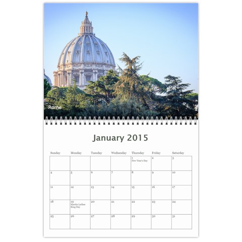 Calendar2015 2 By Paul Eldridge Jan 2015