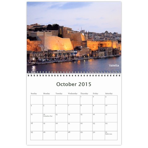 Calendar2015 2 By Paul Eldridge Oct 2015