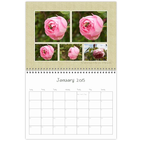 T Ranch Calendar By Chantelle Stewart Jan 2015
