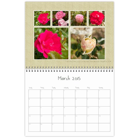 T Ranch Calendar By Chantelle Stewart Mar 2015